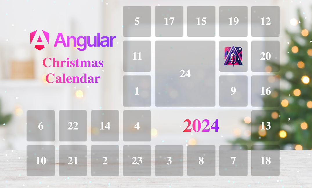 Angular Christmas Calendar is back!