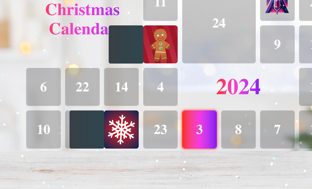 Day 3/24 Angular Christmas Calendar