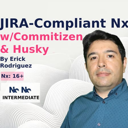 Image of: Configure your Nx Monorepo to commit code properly under JIRA Standards with Nx, Commitizen and Husky