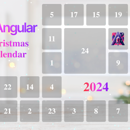 Image of: Angular Christmas Calendar is back!