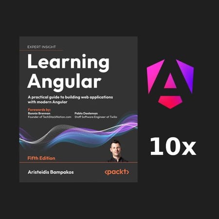 Image of: 10x e-Book Giveaway! - Learning Angular 5th Edition by Aristeidis Bampakos