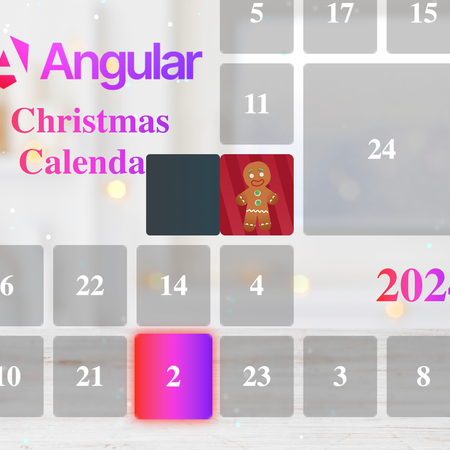 Image of: Day 2/24 Angular Christmas Calendar