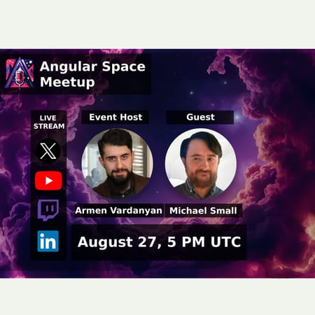 Image of: First Angular Space Meetup Date!!